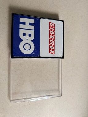 Vintage set of HBO/Cinemax Branded Playing Cards NEW (sealed never opened/cards)